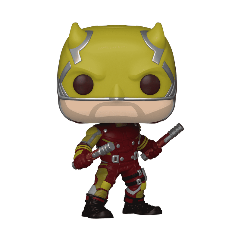 Funko Pop Marvel: She Hulk - Daredevil Con Traje Amarillo Exclusivo Funko Shop