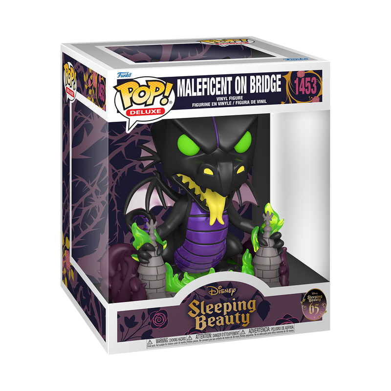 Funko Pop Deluxe: La Bella Durmiente 65 Aniversario - Malefica Dragon