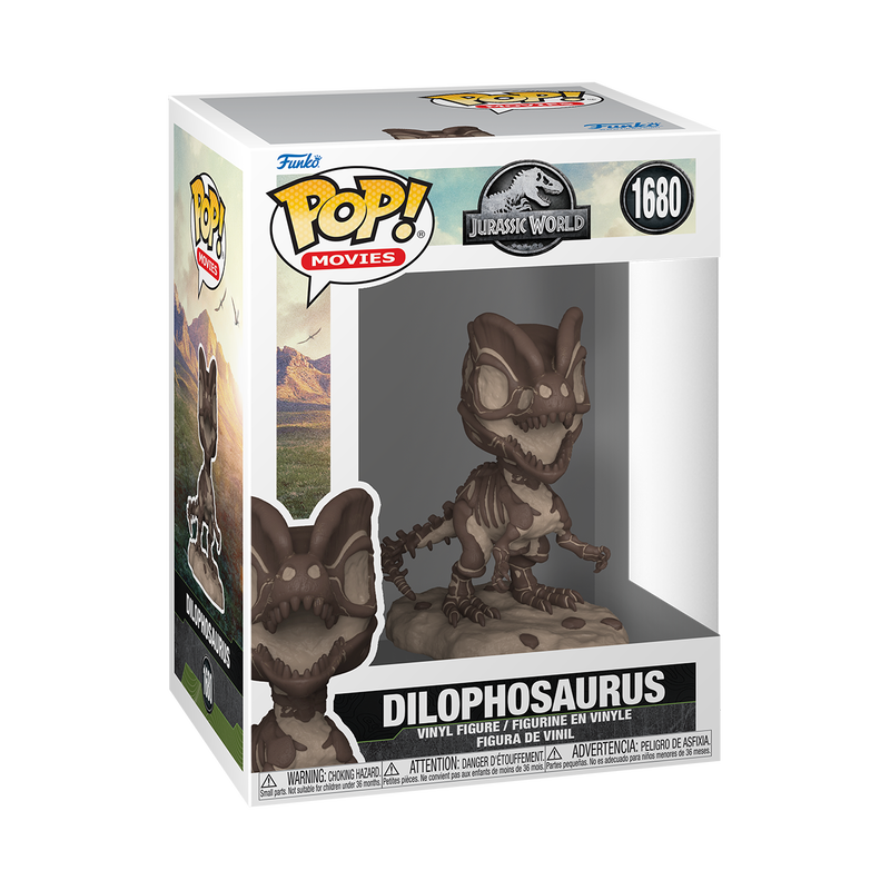 Funko Pop Movies: Jurassic Park - Fosil Dilophosaurus