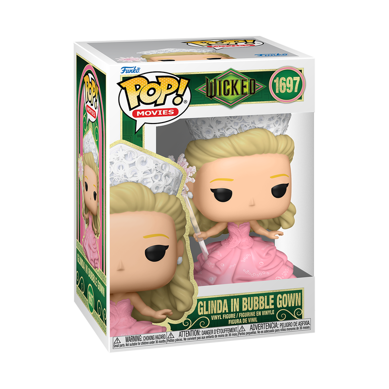 Funko Pop Movies: Wicked - Glinda Con Vestido De burbujas