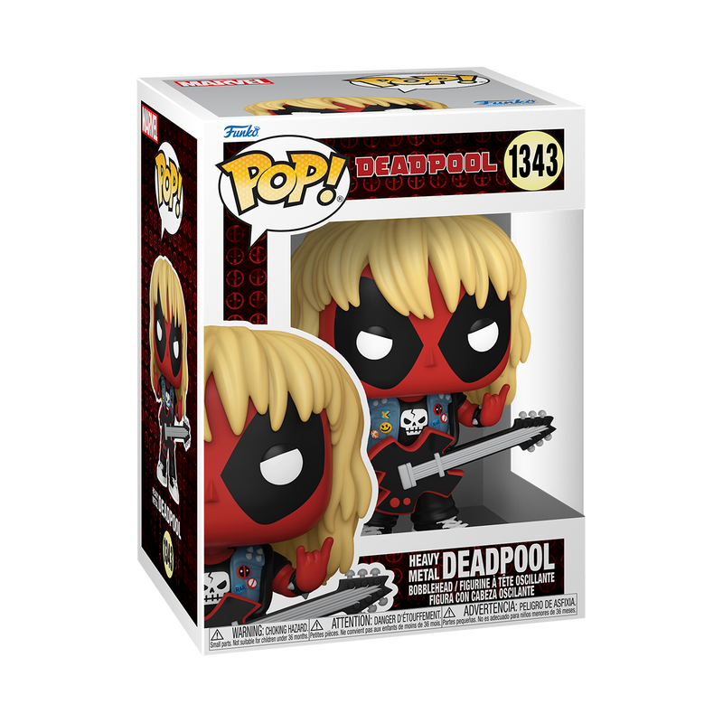 Funko Pop Marvel: Deadpool - Deadpool Heavy Metal