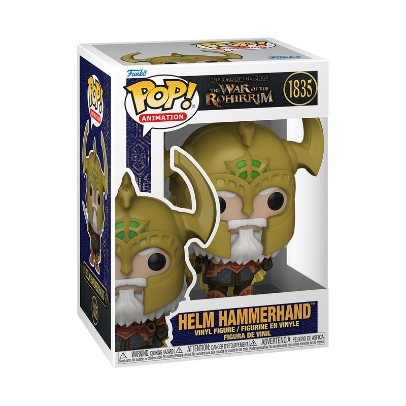 Funko Pop Animation: The Lord Of The Rings The War Of The Rohirrim -  Helm Mano de hierro