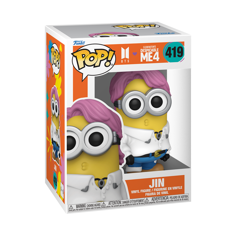 Funko Pop Movies: Mi Villano Favorito X BTS - Jin