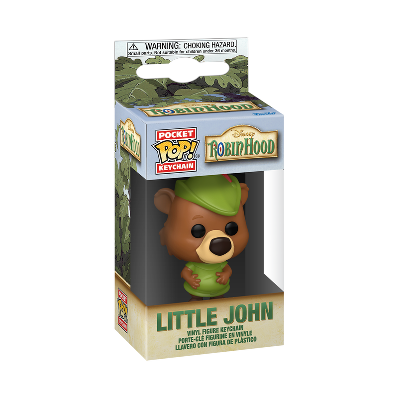 Funko Pop Keychain: Disney Robin Hood - Little Jon Llavero