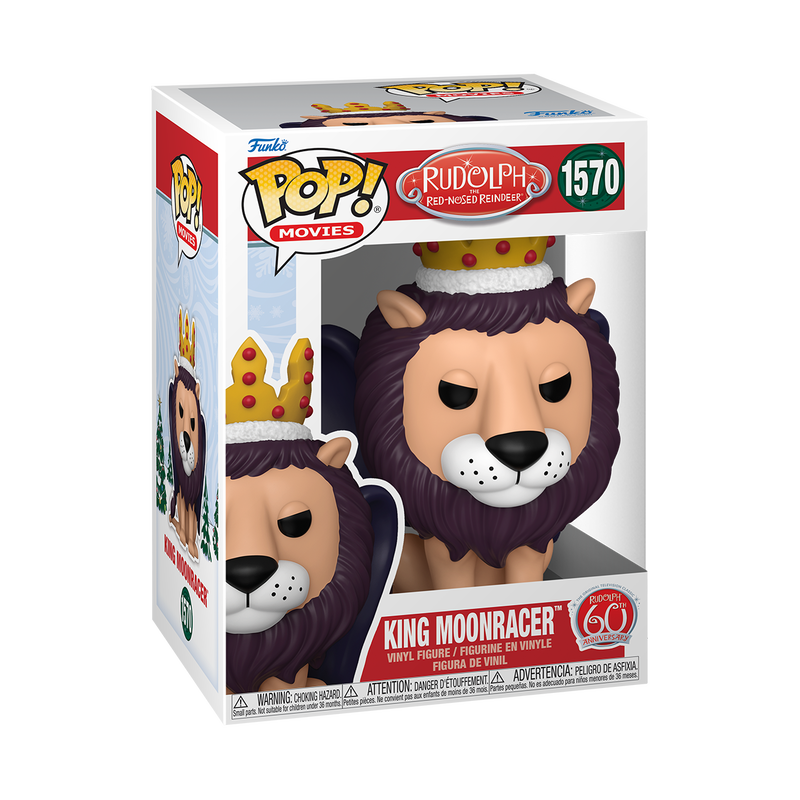 Funko Pop Movies: Rodolfo El Reno 60 Aniversario - Rey Moonracer