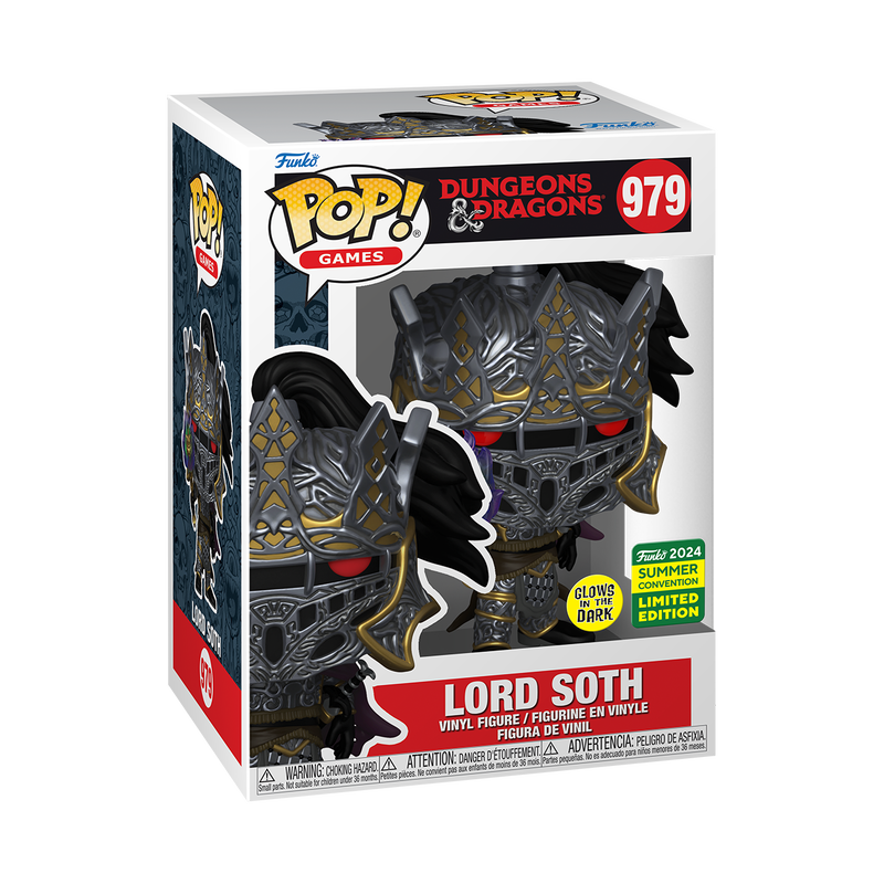 Funko Pop Games: Dungeons & Dragons - Soth Glow Exclusivo SDCC 2024