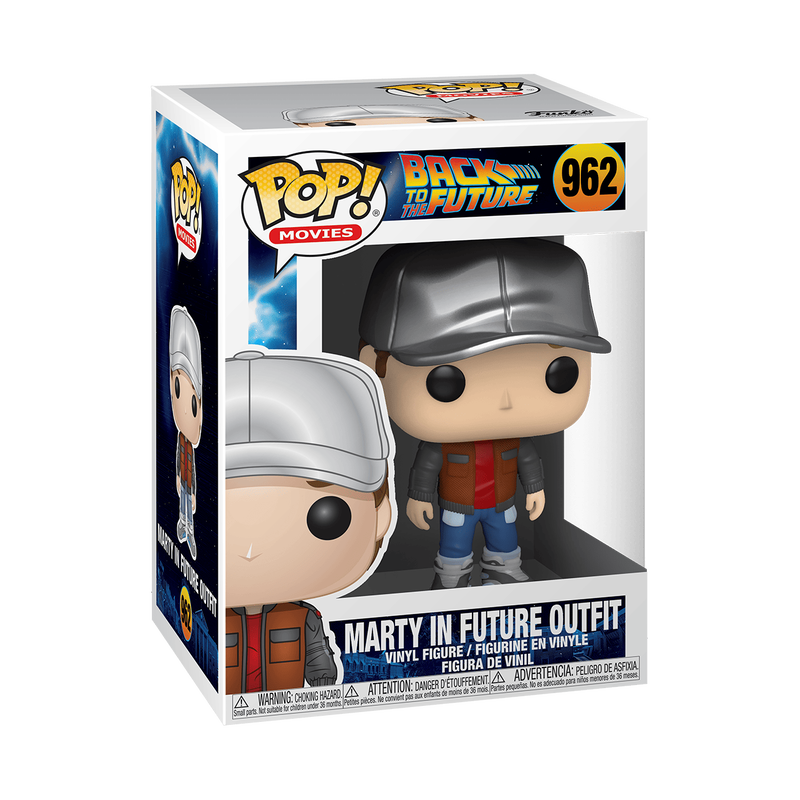 Funko Pop Movies: Volver al Futuro - Marty Ropa del Futuro