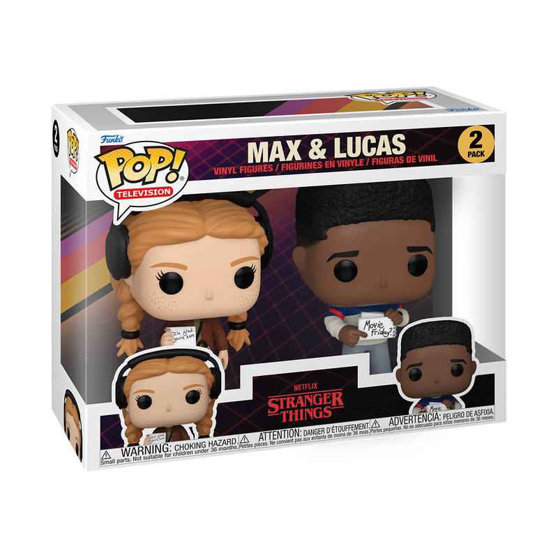 Funko Pop TV: Stranger Things - Max y Lucas 2 Pack