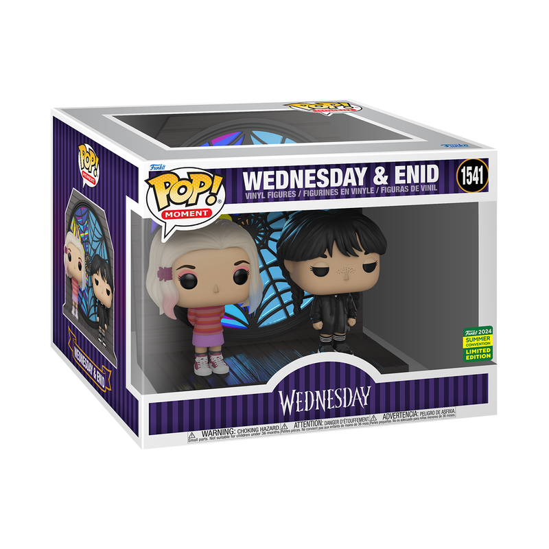 Funko Pop Moment: Wednesday - Merlina y Enid Exclusivo SDCC 2024