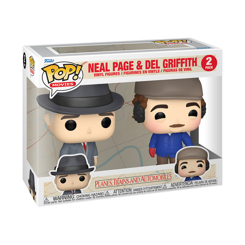 Funko POP Movies: Planes, Trains And Automobiles - Neal y Del 2 Pack