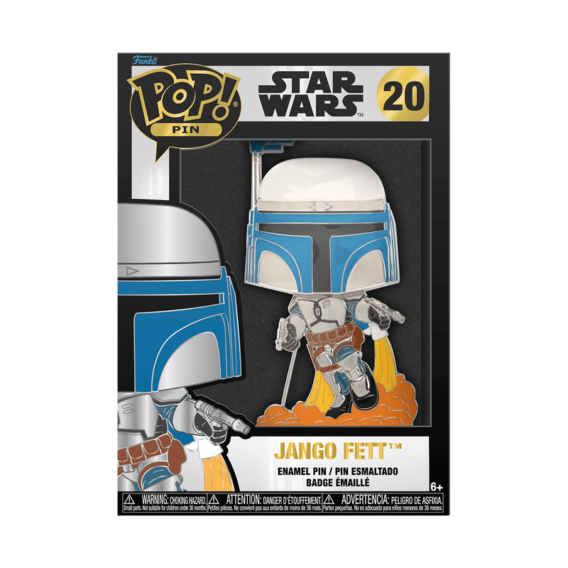 Funko Pop Pin: Star Wars - Jango Fett