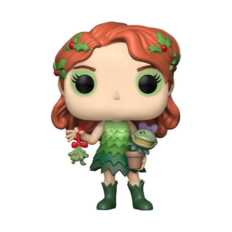 Funko Pop Heroes: DC Comics Holiday 2024 - Poison Ivy Con Muerdago