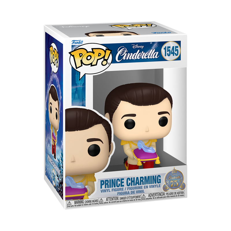 Funko Pop Disney: Cenicienta 75 Aniversario - Principe Azul