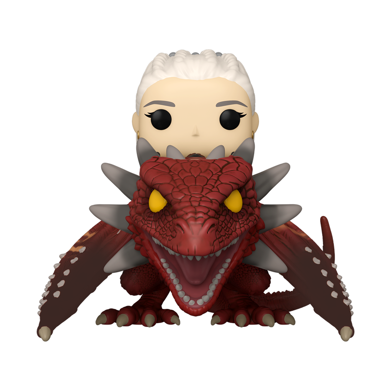 Funko Pop Rides Deluxe: Game of Thrones House of Dragon - Rhaenys Targaryen con Meleys