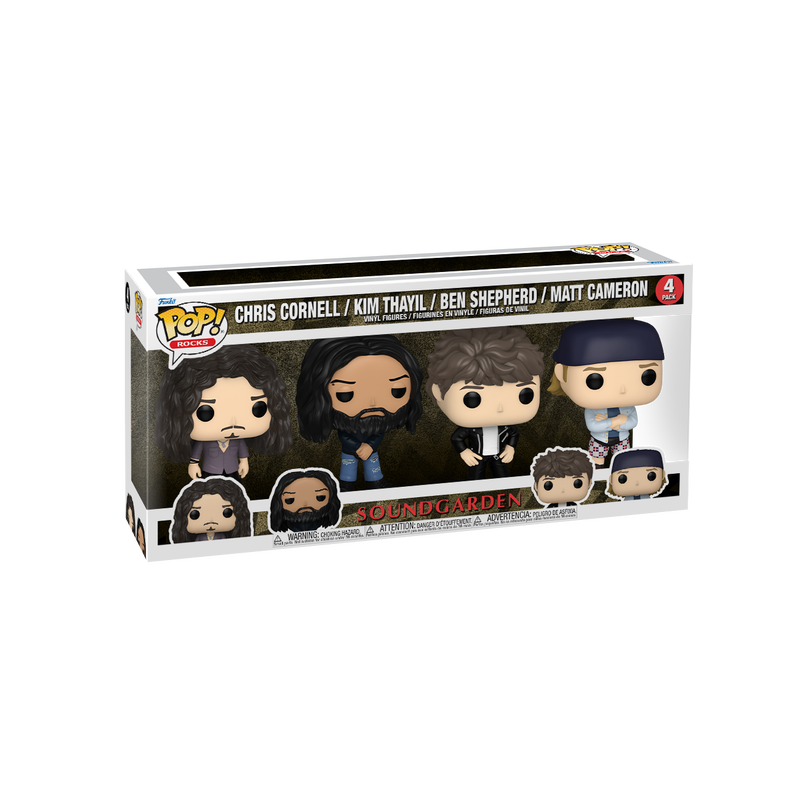 Funko Pop Rocks: Soundgarden 4 Pack