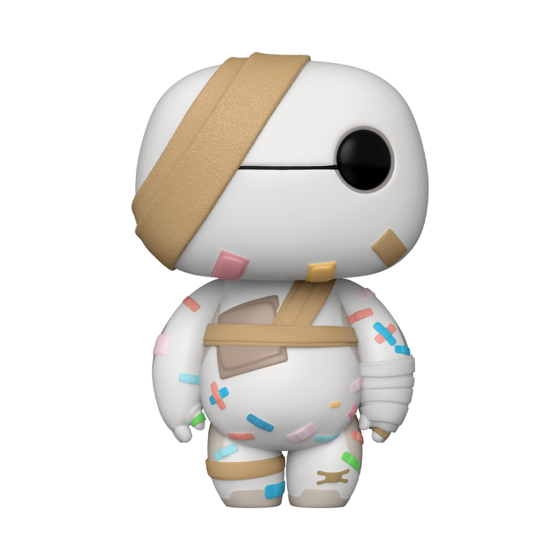 Funko Pop Super: Grandes Heroes - Baymax Con Vendas Exclusivo SDCC 2024