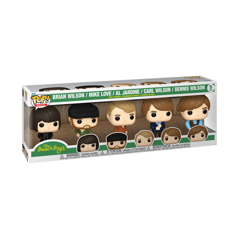 Funko Pop Rocks: The Beach Boys - Pet Sounds 5 Pack