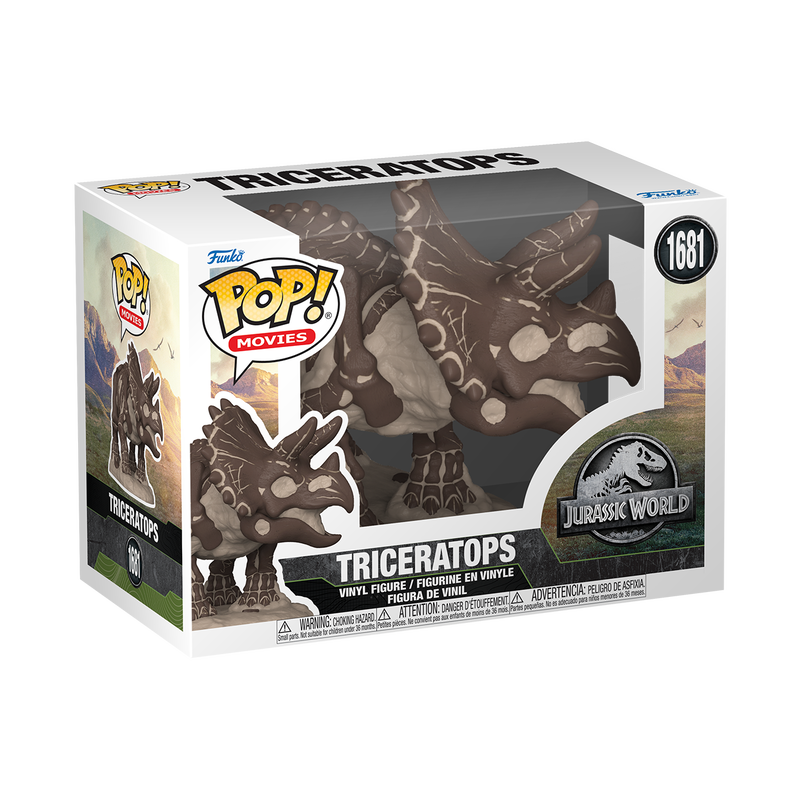 Funko Pop Movies: Jurassic Park - Fosil Triceratops