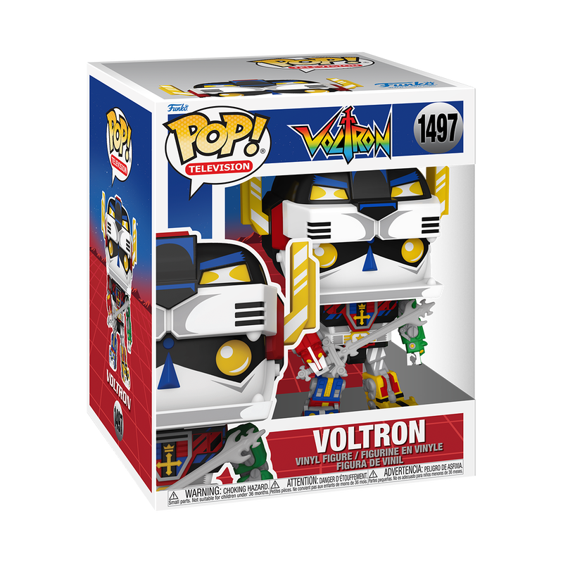 Funko Pop TV: Voltron - Voltron Retro 6 Pulgadas