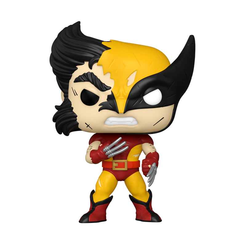 Funko Pop Marvel: Wolverine 50 Aniversario - Wolverine con mascara rota Exclusivo Funko Shop