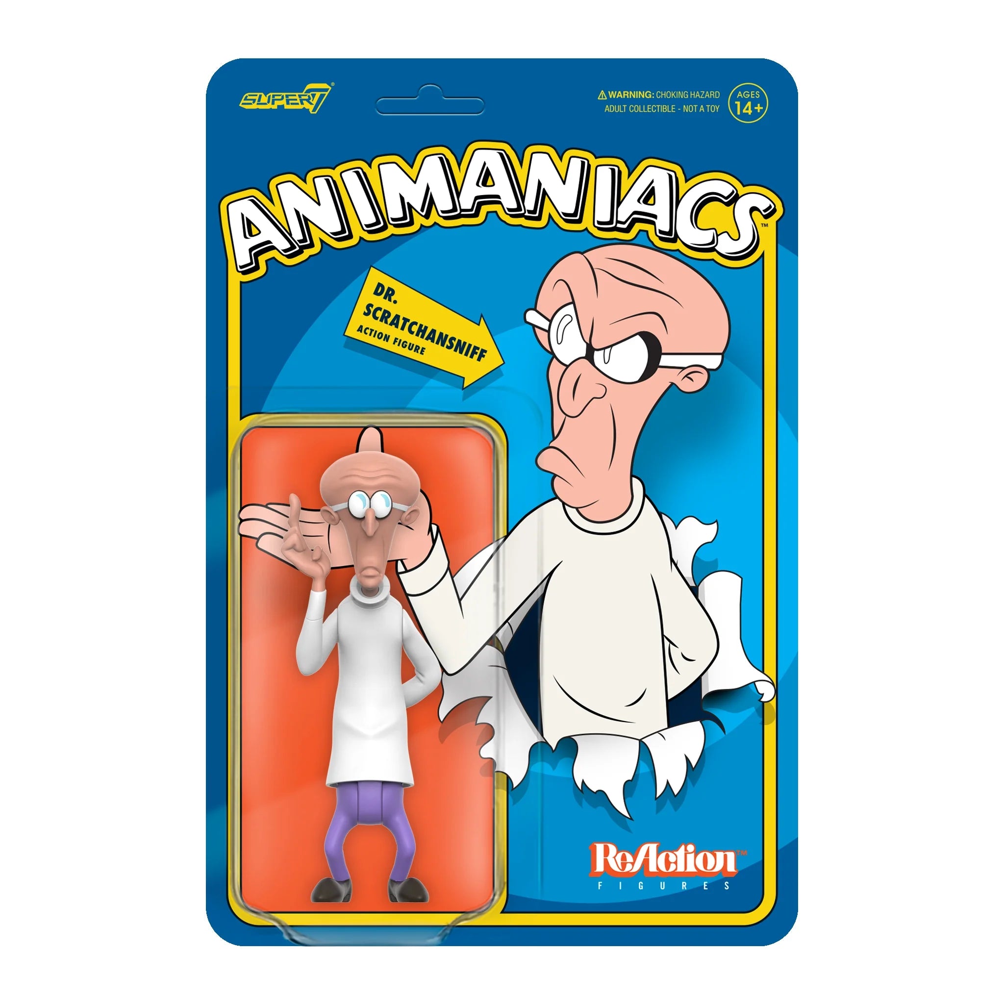 Super7 ReAction: Animaniacs - Dr Scratchansniff