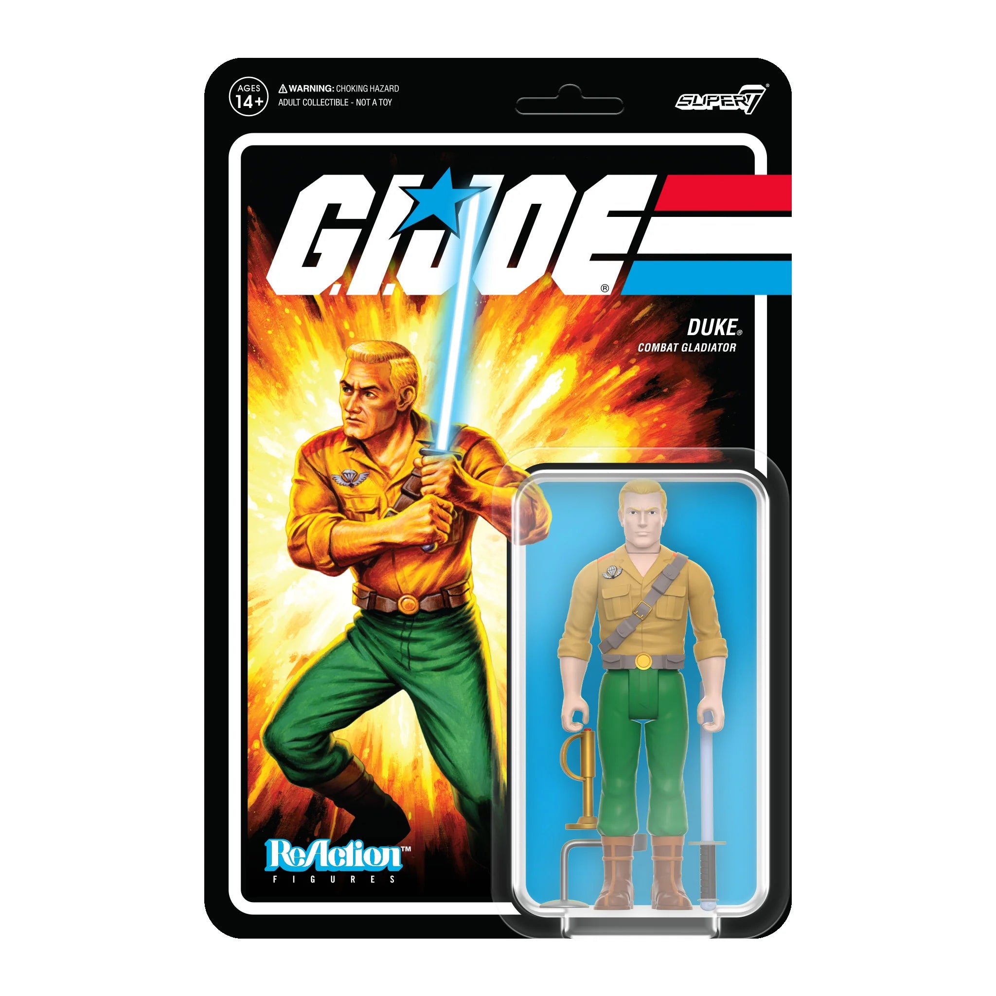 Super7 ReAction: GI Joe - Duke