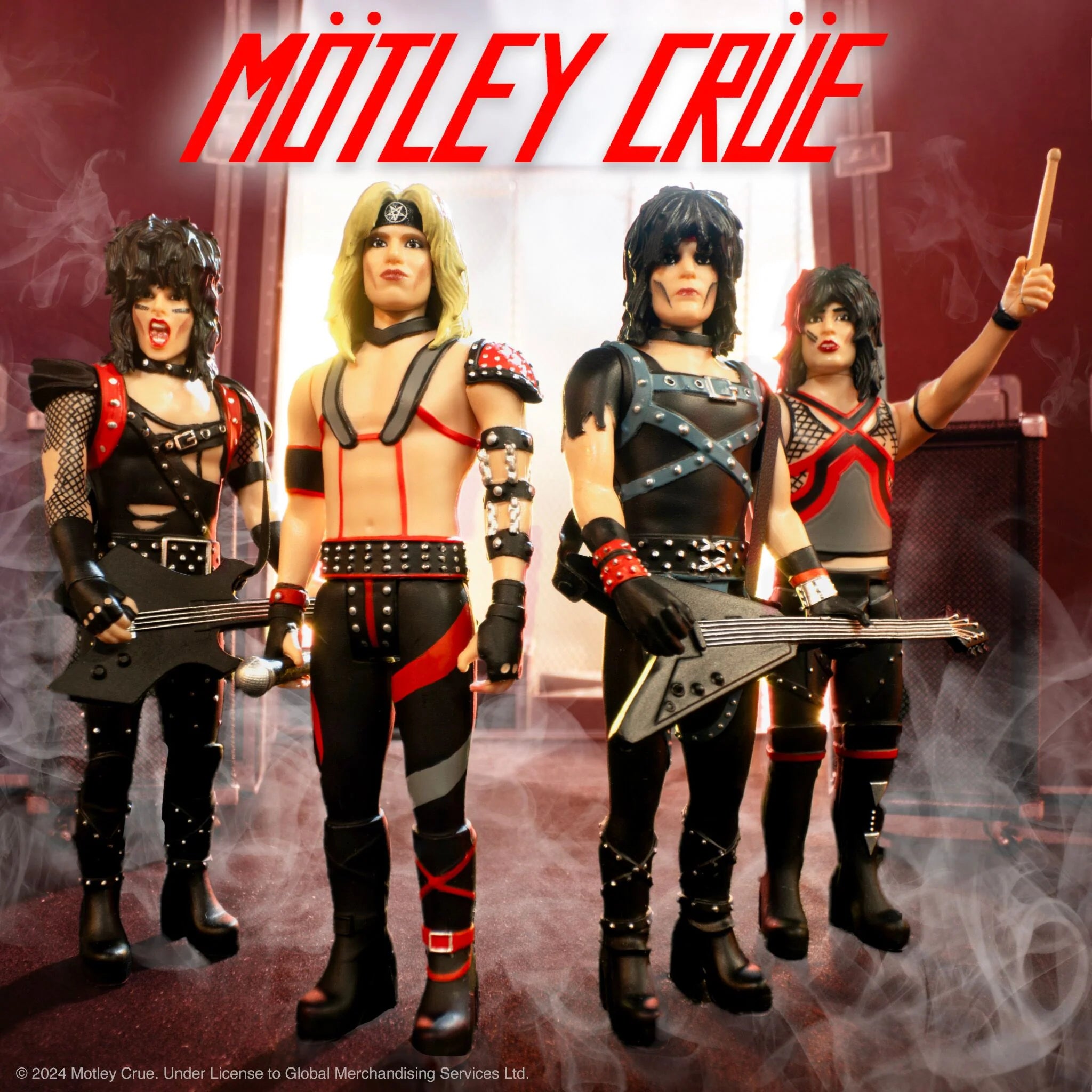 Super7 ReAction: Motley Crue - Tommy Lee Shout at the Devil