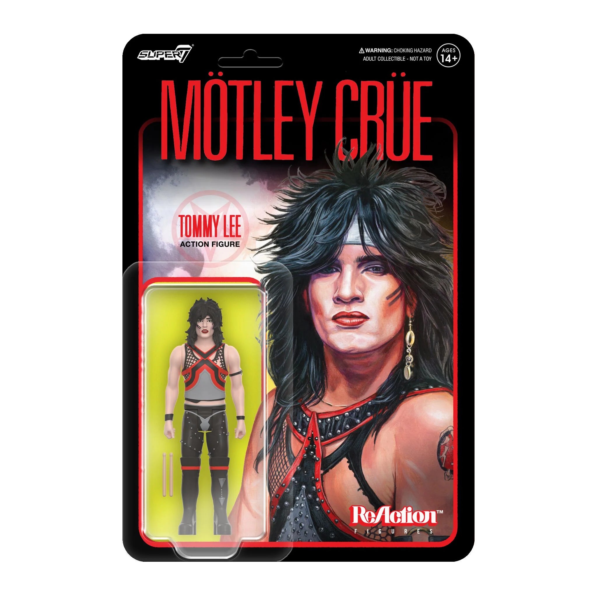 Super7 ReAction: Motley Crue - Tommy Lee Shout at the Devil