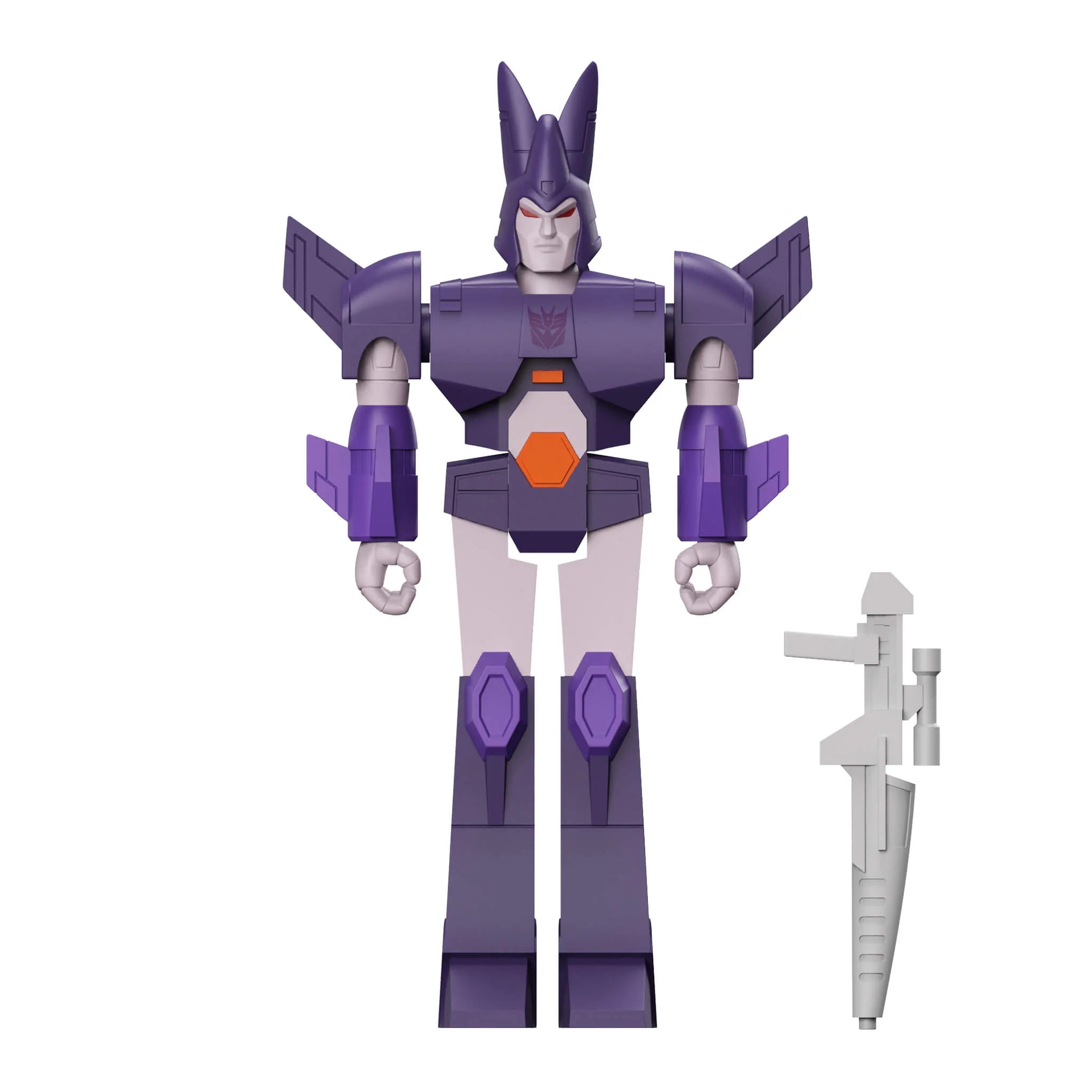 Super7 ReAction: Transformers - Cyclonus