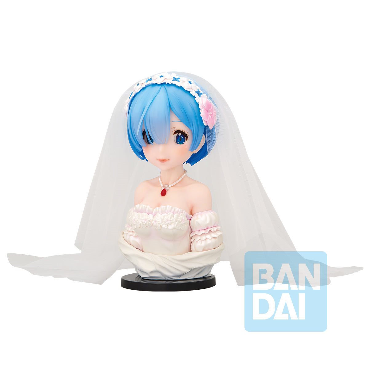 Bandai Tamashii Nations: Re Zero Starting Life in Another World - Rem Vestido de Boda Dreaming Future Story Ichiban Estatua