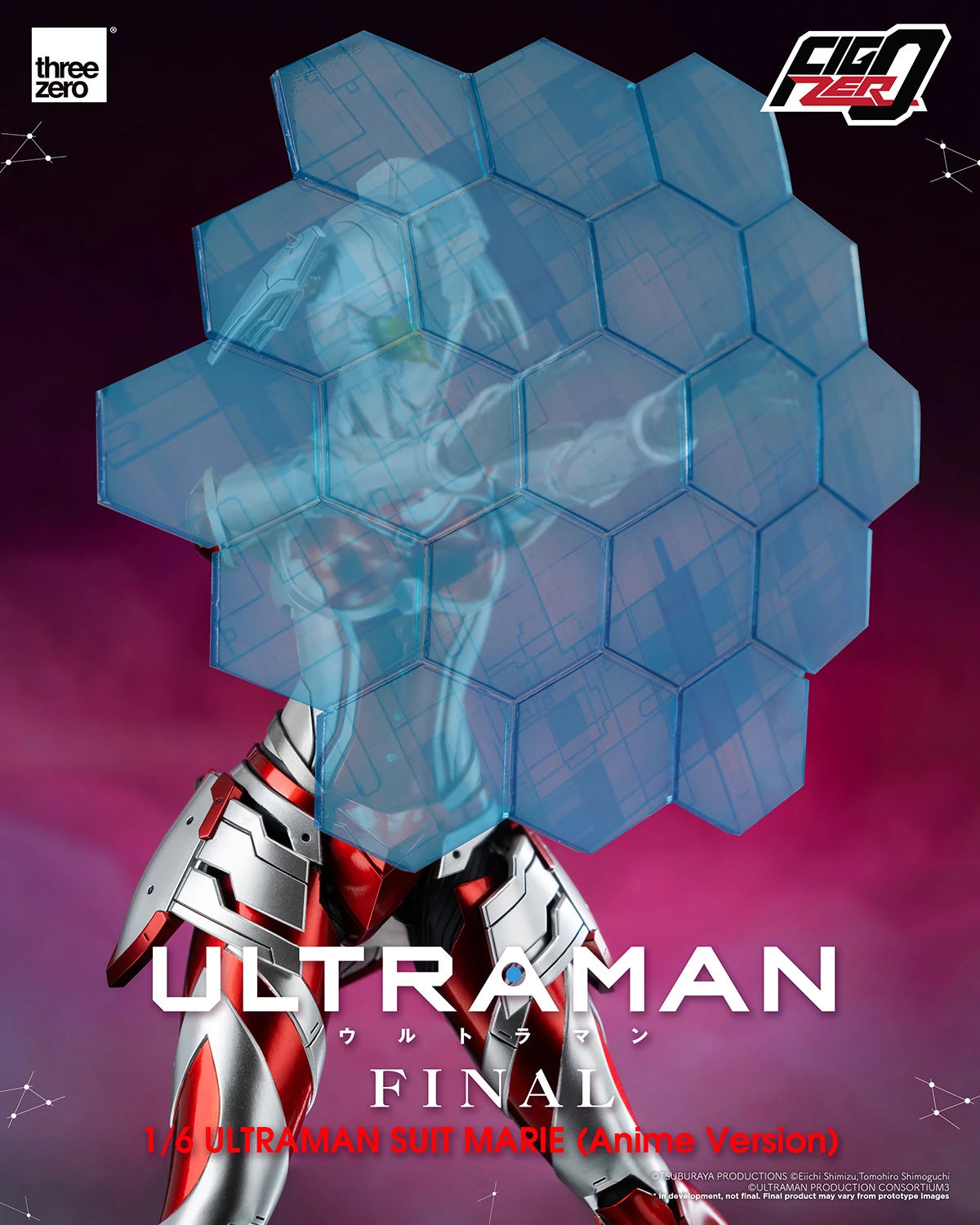 Threezero Sixth Scale Figure: Ultraman - Ultraman Suit Marie Anime Escala 1/6