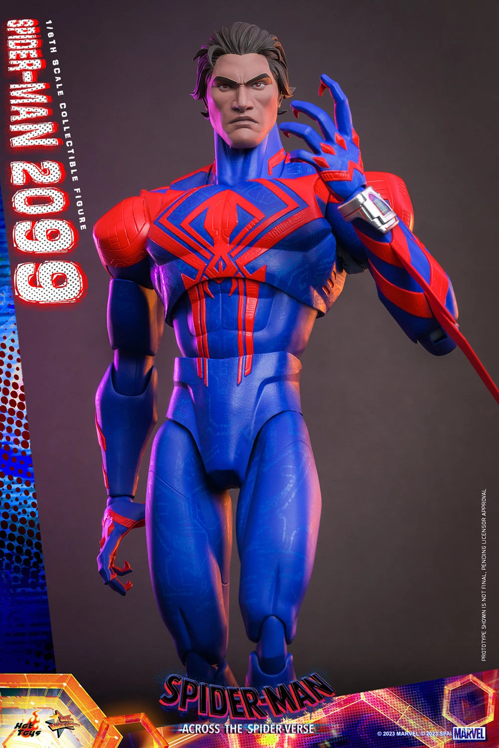 Hot Toys Movie Masterpiece Series: Marvel SpiderMan Across The Spider Verse - SpiderMan 2099 Escala 1/6