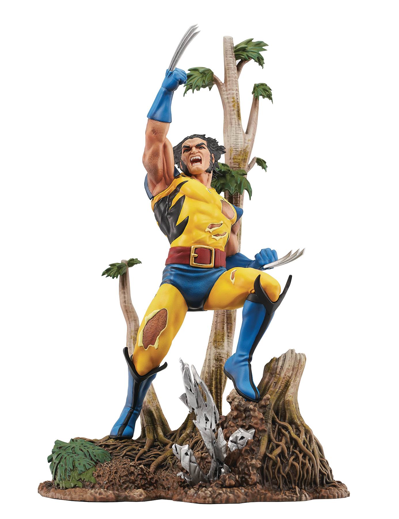 Diamond Select Toys Statue Gallery Diorama: Marvel Comics X Men - Wolverine 90s 11 Pulgadas