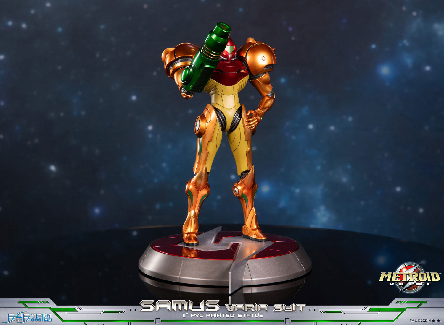 First 4 Figures: Metroid Prime - Samus Traje Varia Edicion Estandar