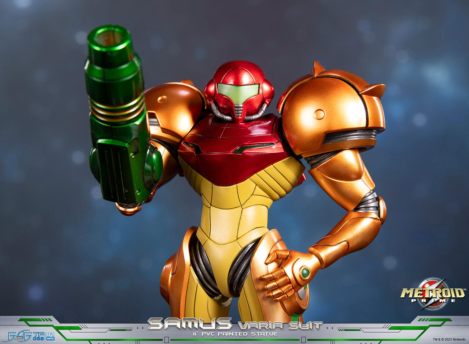 First 4 Figures: Metroid Prime - Samus Traje Varia Edicion Estandar