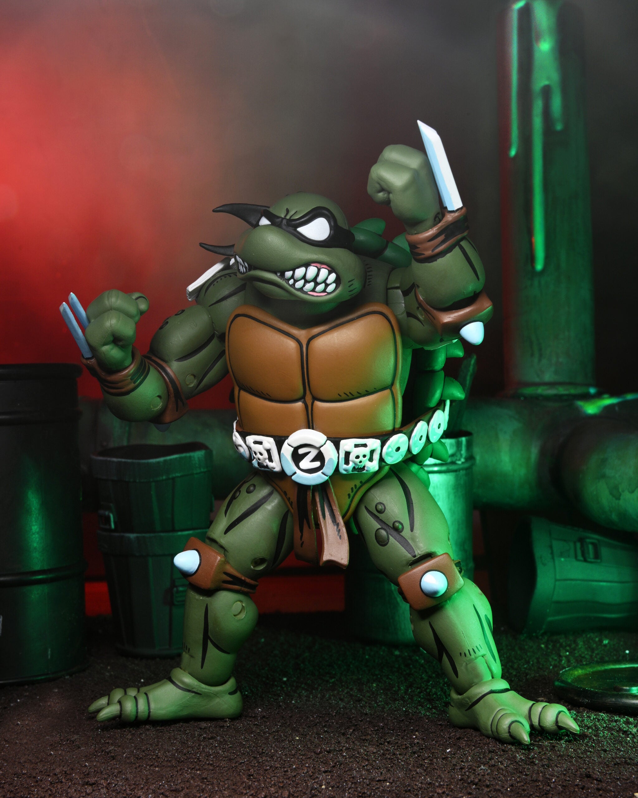 NECA Figura de Accion: TMNT Tortugas Ninja Archie Comics - Slash 7 Pulgadas