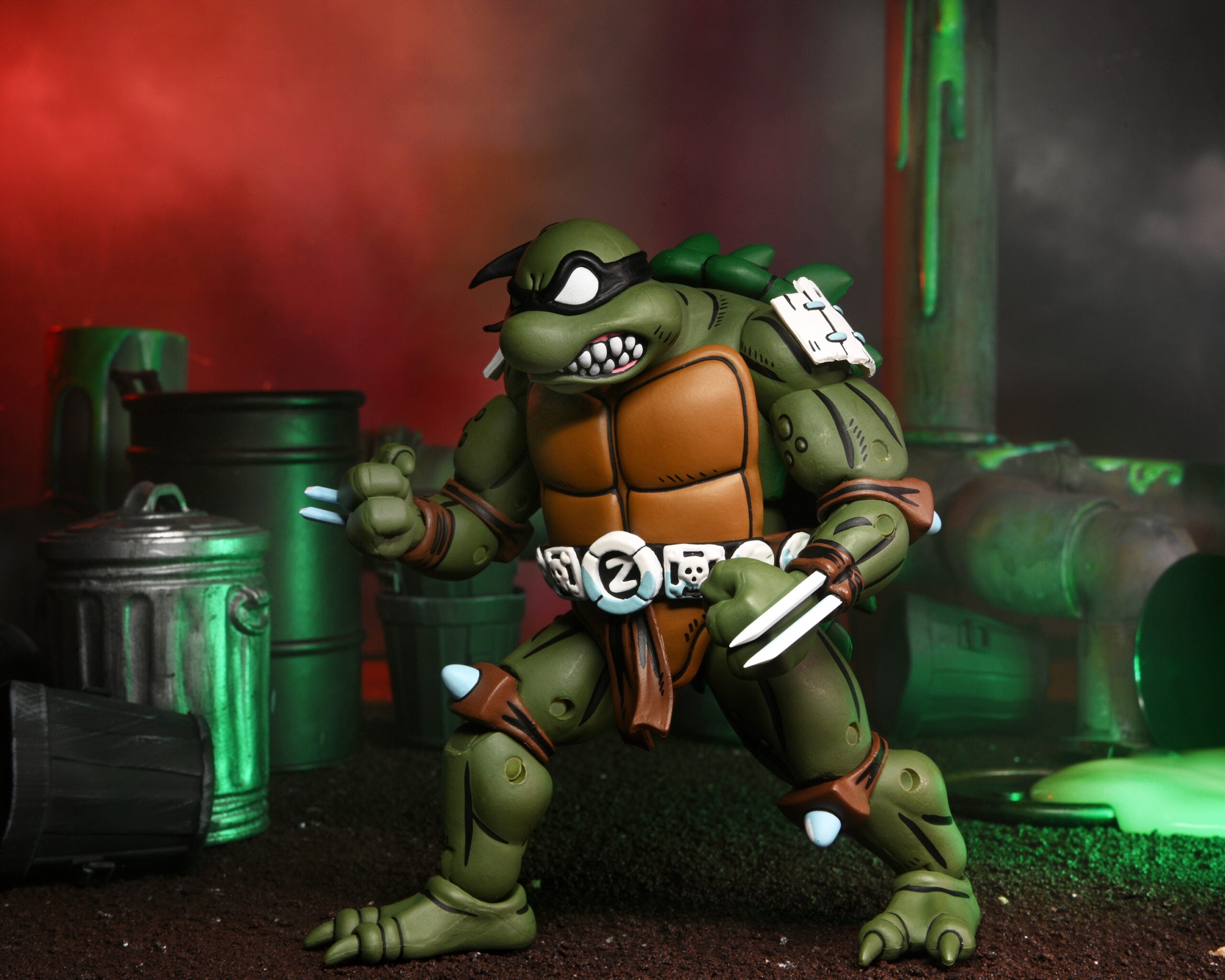 NECA Figura de Accion: TMNT Tortugas Ninja Archie Comics - Slash 7 Pulgadas