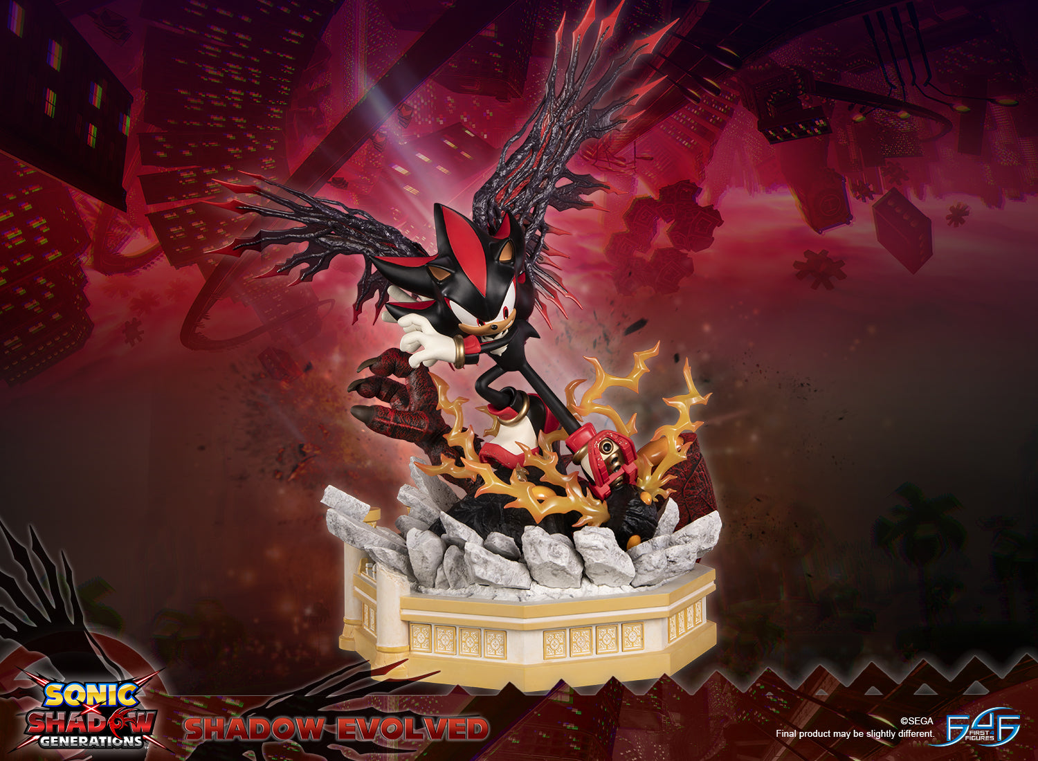 First 4 Figures: Sonic Shadow Generations - Shadow Evolved 22.8 Pulgadas