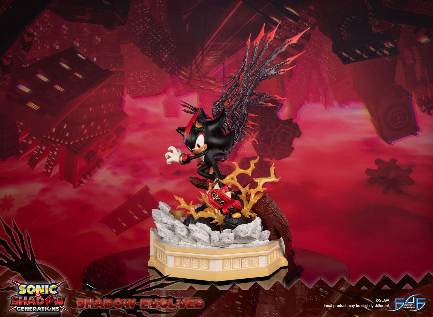 First 4 Figures: Sonic Shadow Generations - Shadow Evolved 22.8 Pulgadas