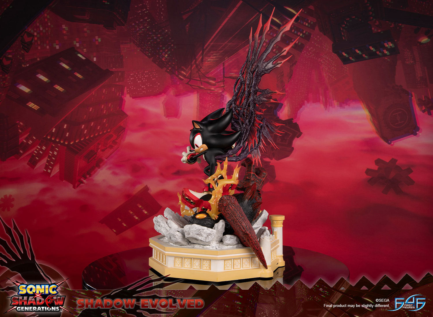 First 4 Figures: Sonic Shadow Generations - Shadow Evolved 22.8 Pulgadas