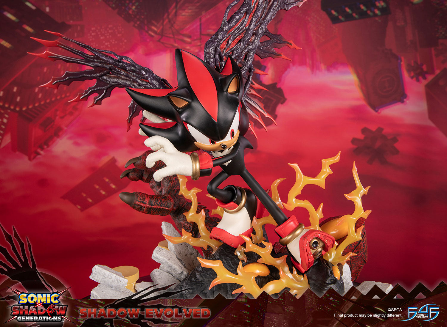 First 4 Figures: Sonic Shadow Generations - Shadow Evolved 22.8 Pulgadas