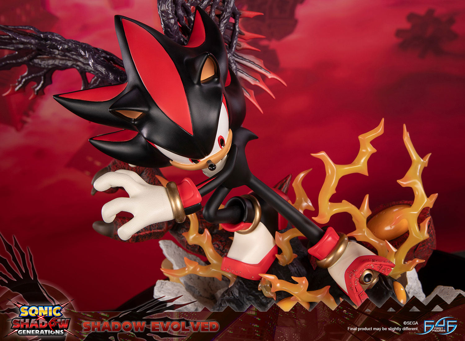 First 4 Figures: Sonic Shadow Generations - Shadow Evolved 22.8 Pulgadas