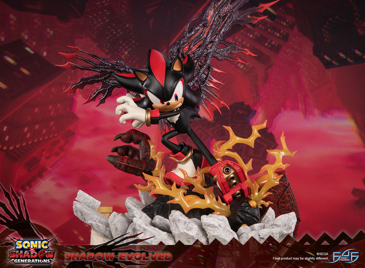 First 4 Figures: Sonic Shadow Generations - Shadow Evolved 22.8 Pulgadas