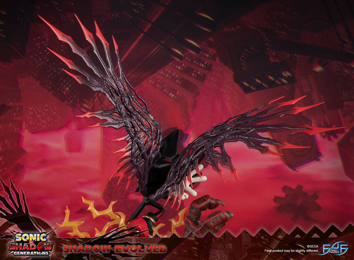 First 4 Figures: Sonic Shadow Generations - Shadow Evolved 22.8 Pulgadas