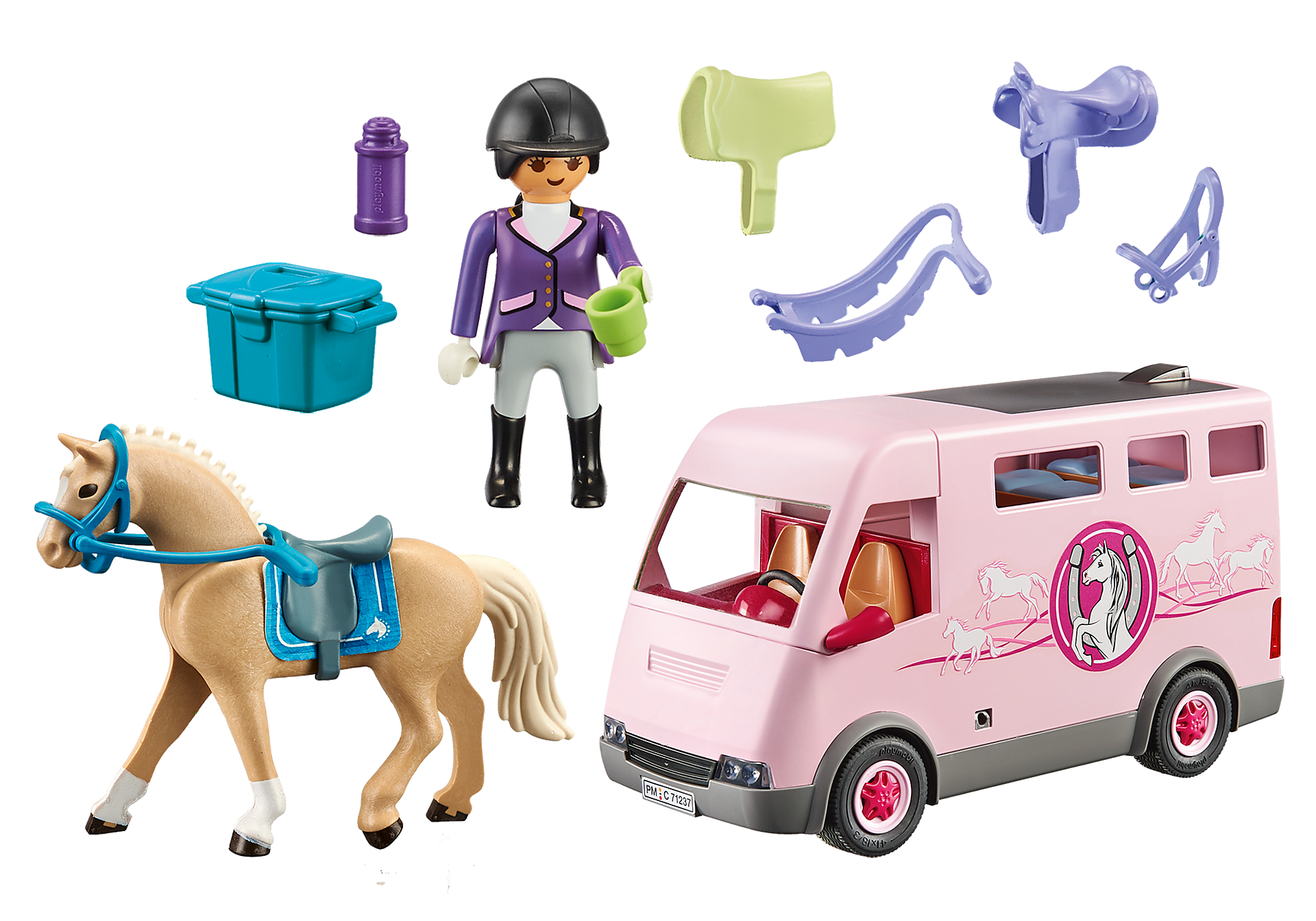 Playmobil Country: Transporte De Caballo 71237