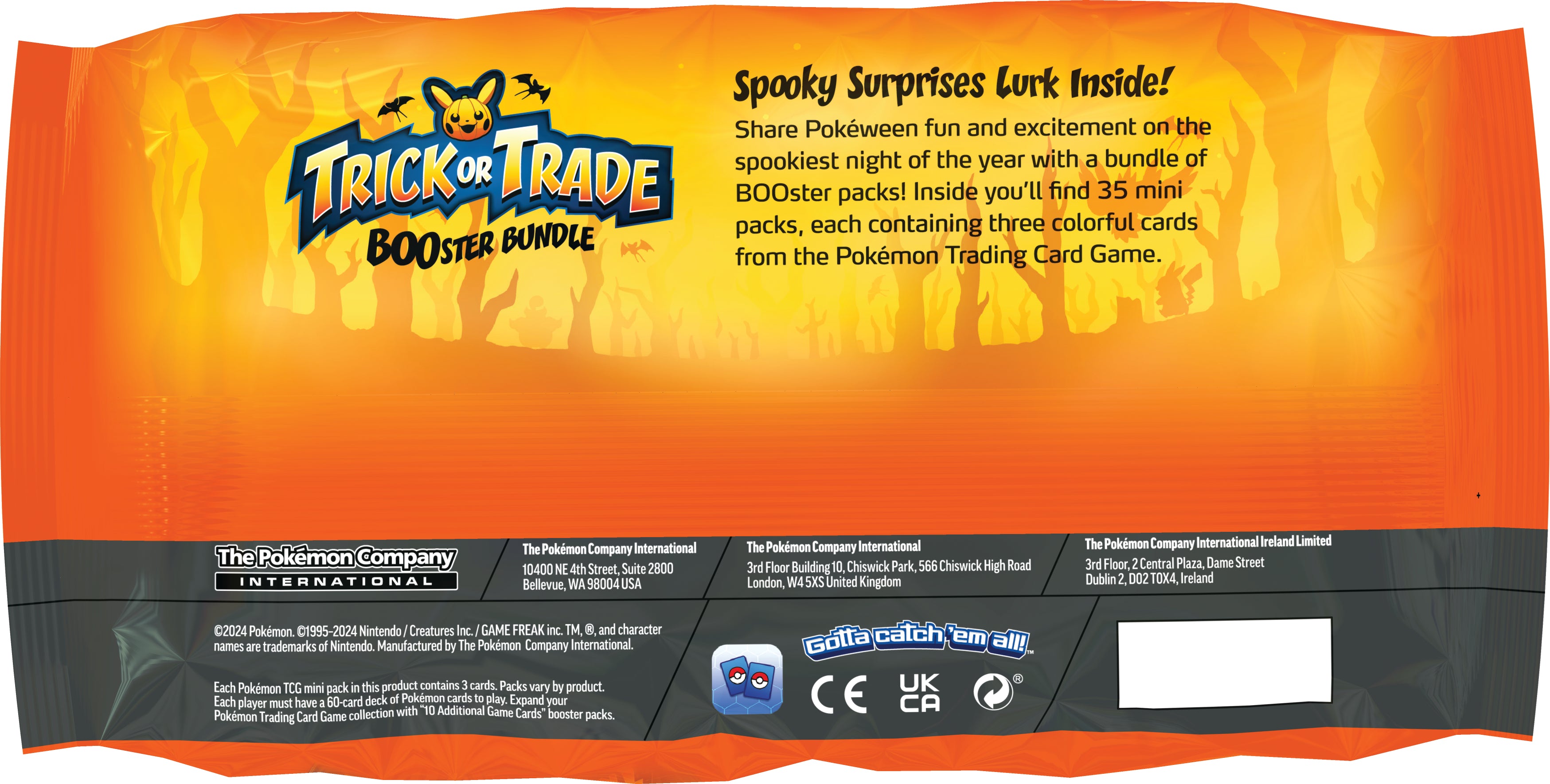 Pokemon TCG: Trick or Trade - Booster Bundle 2024 En Ingles