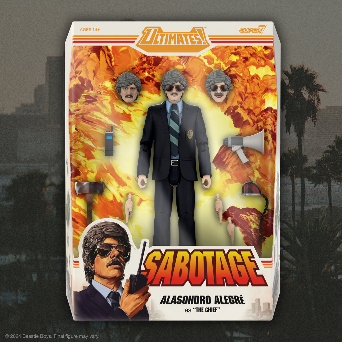 Super7 Ultimates: Beastie Boys Sabotage - Alasondro Alegre como El Jefe