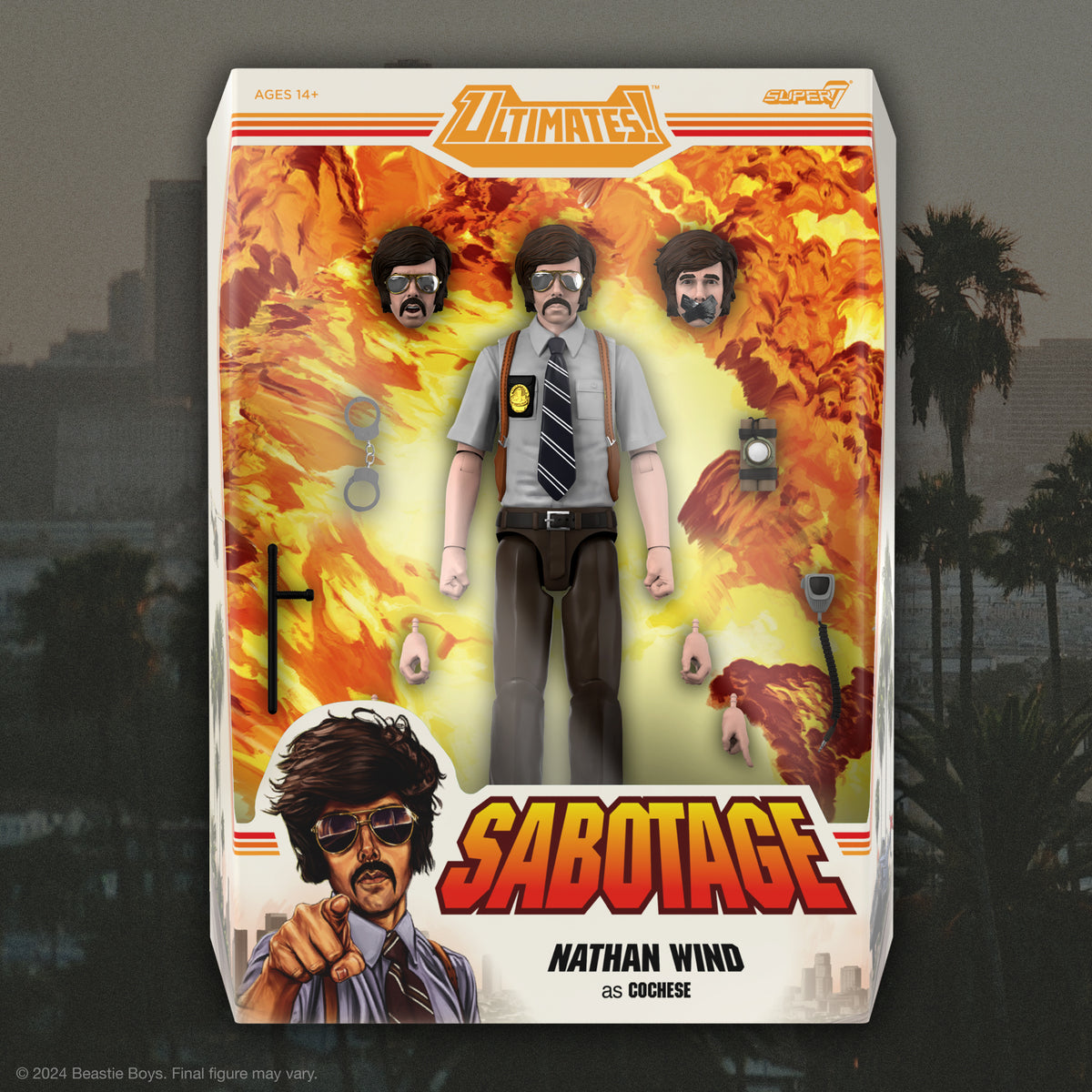 Super7 Ultimates: Beastie Boys Sabotage - Nathan Wind Como Cochese