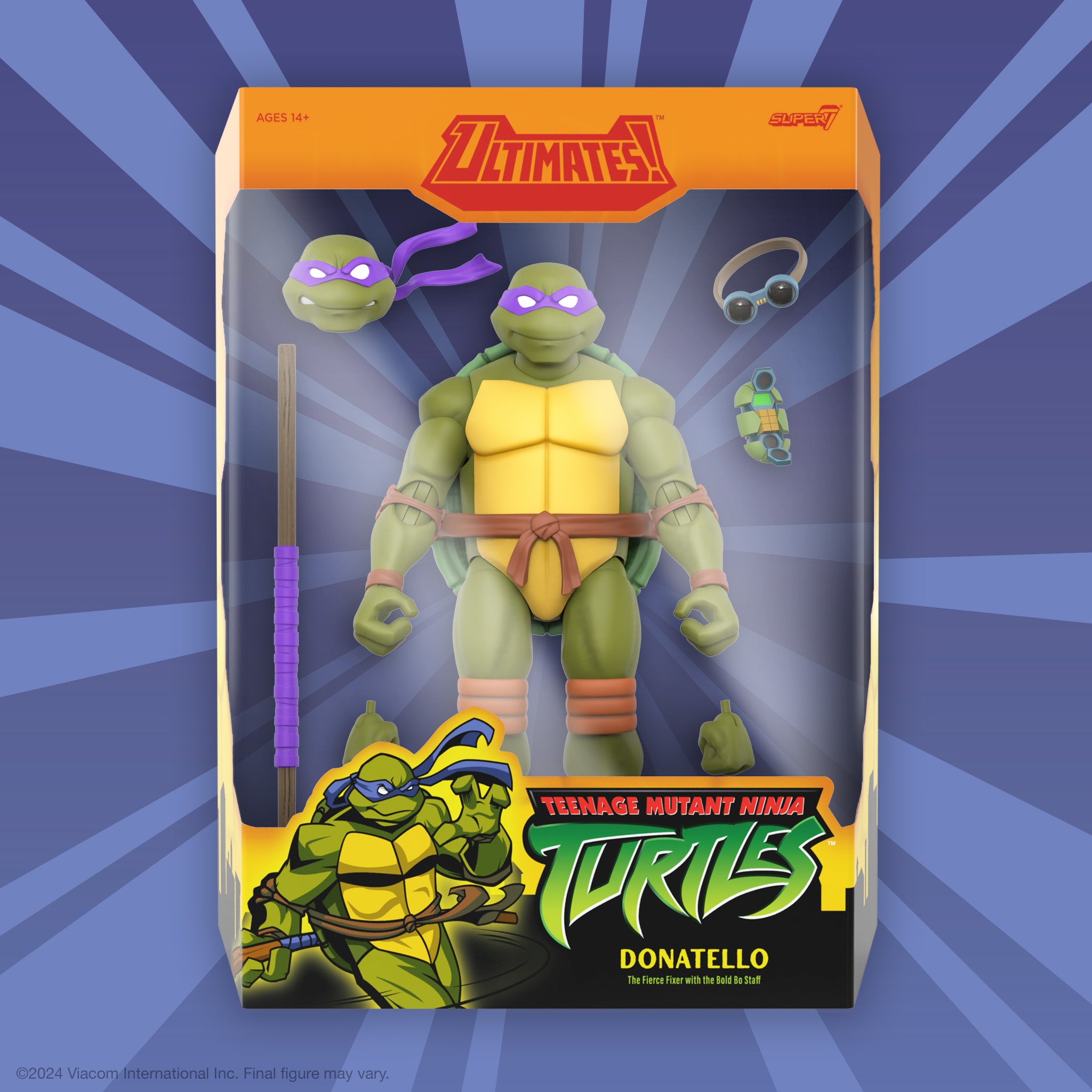 Super7 Ultimates: TMNT Tortugas Ninja - Donatello