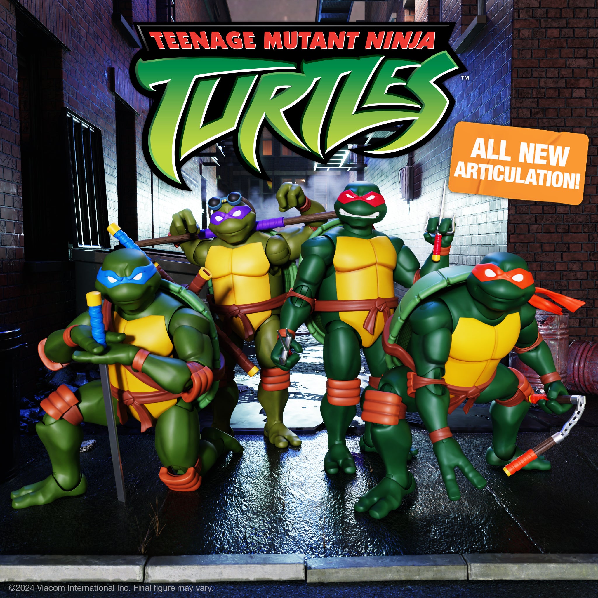 Super7 Ultimates: TMNT Tortugas Ninja - Miguel Angel